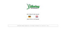 Tablet Screenshot of gartencenter-vaehning.de